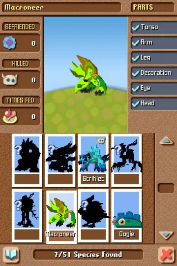 Immagine -12 del gioco Spore Creatures per Nintendo DS