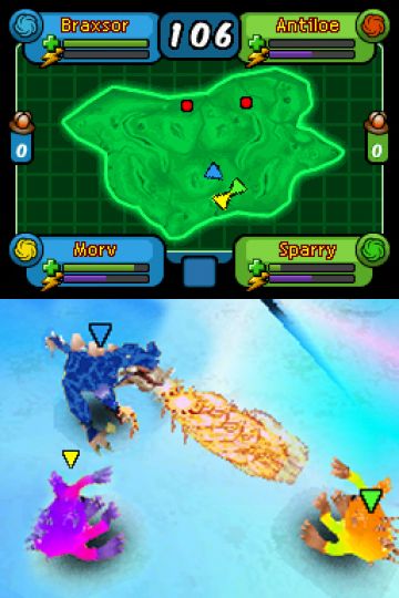 Immagine -7 del gioco Spore Hero Arena per Nintendo DS