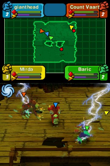 Immagine -5 del gioco Spore Hero Arena per Nintendo DS