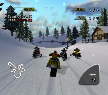 Immagine -4 del gioco SnoCross 2: Featuring Blair Morgan (Snow Cross 2) per PlayStation 2