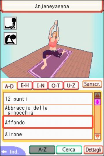 Immagine -4 del gioco Il Mio Personal Trainer Di Yoga per Nintendo DS