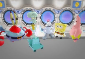 Immagine -4 del gioco SpongeBob: Atlantis Squarepantis per Nintendo Wii