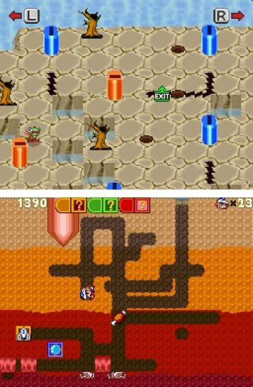 Immagine -1 del gioco Dig Dug: Digging Strike per Nintendo DS