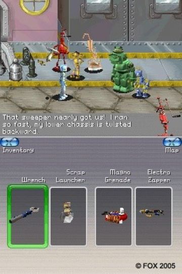 Immagine -2 del gioco Robots per Nintendo DS