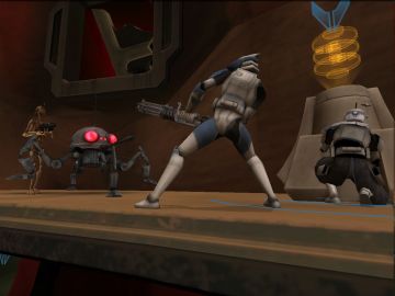 Immagine -9 del gioco Star Wars The Clone Wars: Gli Eroi della Repubblica per Nintendo Wii
