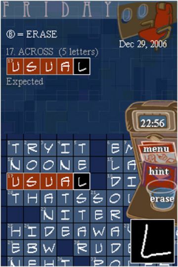 Immagine -17 del gioco The New York Times Crosswords per Nintendo DS