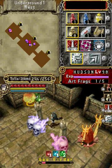 Immagine -11 del gioco Dungeon Explorer: Warriors of Ancient Arts per Nintendo DS