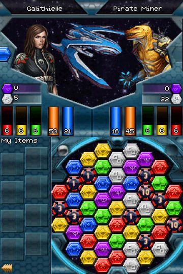 Immagine -9 del gioco Puzzle Quest: Galactrix per Nintendo DS