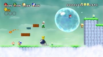 Immagine -3 del gioco New Super Mario Bros. Wii per Nintendo Wii
