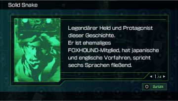 Immagine -2 del gioco Metal Gear Solid: Digital Graphic Novel per PlayStation PSP