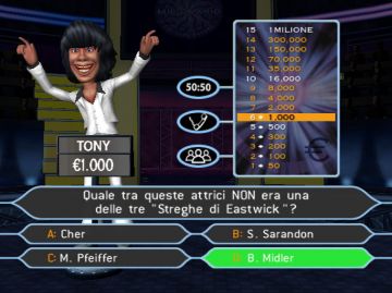 Immagine -13 del gioco Chi vuol essere milionario party edition per PlayStation 2