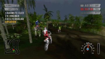 Immagine -3 del gioco MX vs ATV On the Edge per PlayStation PSP