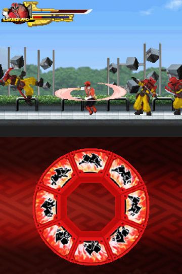 Immagine -5 del gioco Power Rangers Samurai per Nintendo DS
