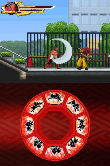Immagine -3 del gioco Power Rangers Samurai per Nintendo DS