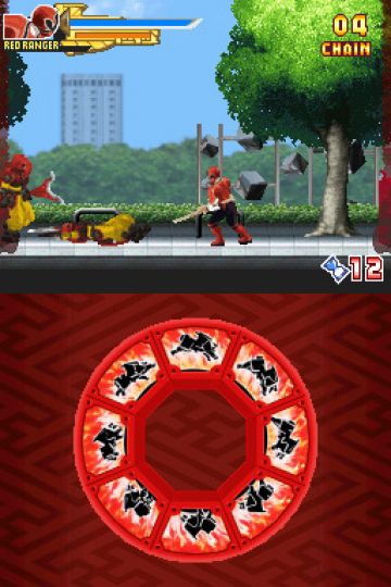 Immagine -2 del gioco Power Rangers Samurai per Nintendo DS