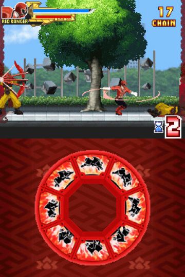 Immagine -1 del gioco Power Rangers Samurai per Nintendo DS