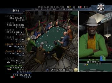 Immagine -1 del gioco World Series of Poker 2008: Battle For The Bracelets per PlayStation 2