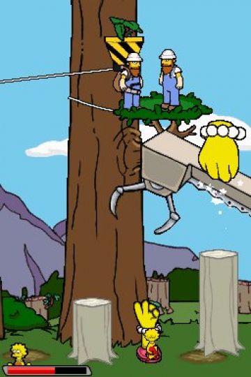 Immagine -2 del gioco I Simpsons per Nintendo DS