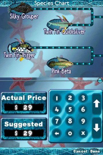 Immagine -5 del gioco Fish Tycoon per Nintendo DS