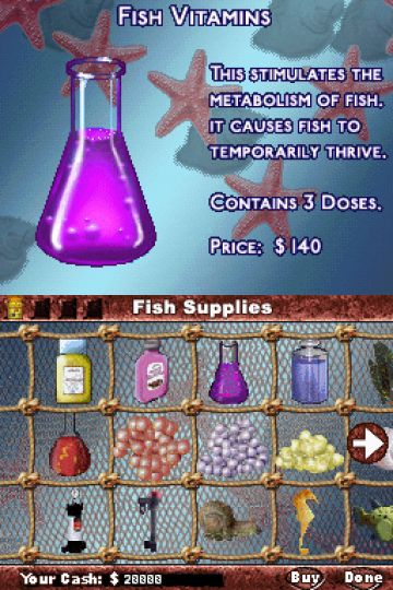 Immagine -16 del gioco Fish Tycoon per Nintendo DS