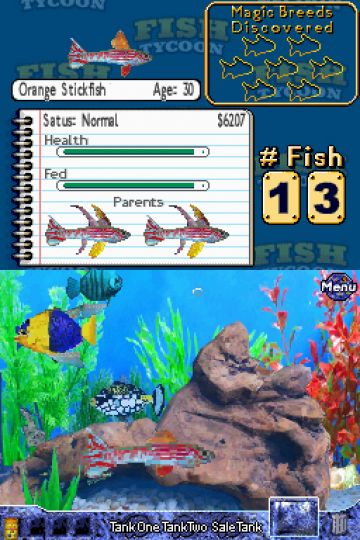 Immagine -13 del gioco Fish Tycoon per Nintendo DS