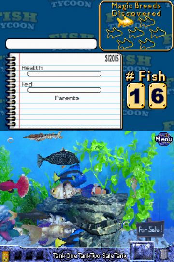 Immagine -12 del gioco Fish Tycoon per Nintendo DS