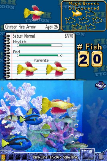 Immagine -9 del gioco Fish Tycoon per Nintendo DS