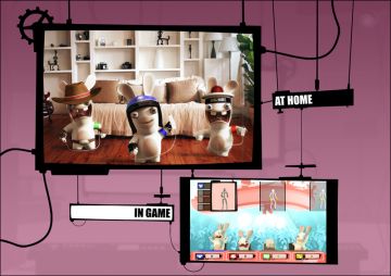 Immagine -11 del gioco Rayman Raving Rabbids: TV Party per Nintendo Wii