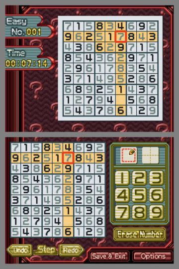Immagine -2 del gioco Sudoku Master per Nintendo DS