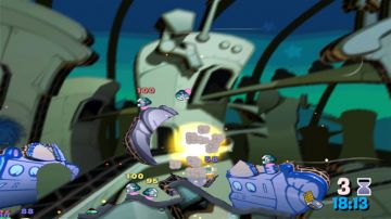 Immagine -14 del gioco Worms: Verm'Odissea Nello Spazio per Nintendo Wii