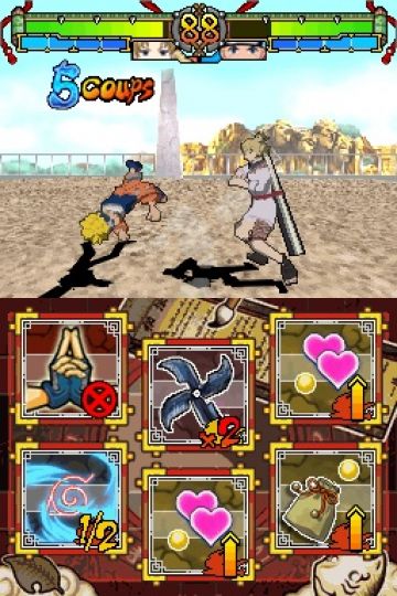 Immagine -10 del gioco Naruto Ninja Destiny - European Version per Nintendo DS
