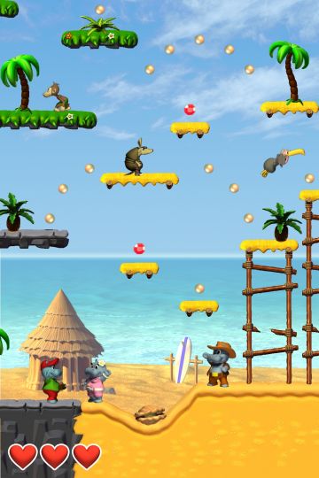 Immagine -3 del gioco Happy Hippos on Tour per Nintendo DS