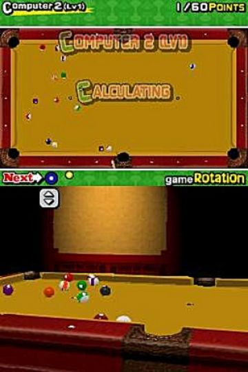 Immagine -5 del gioco Billiard Action per Nintendo DS