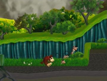 Immagine -2 del gioco Donkey Kong: Jungle Beat per Nintendo Wii