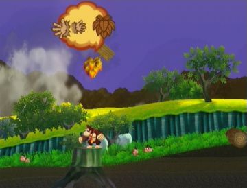 Immagine -1 del gioco Donkey Kong: Jungle Beat per Nintendo Wii
