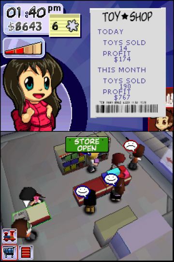 Immagine -4 del gioco Toy Shop Tycoon per Nintendo DS