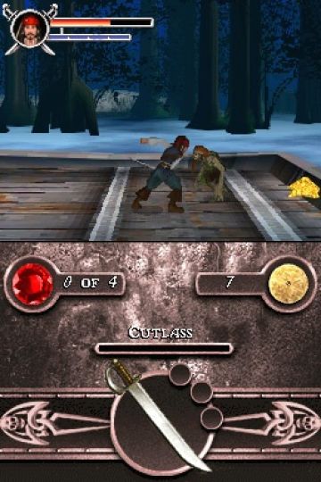 Immagine -1 del gioco Pirates of the Caribbean: Dead Man's Chest per Nintendo DS