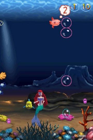 Immagine -3 del gioco La Sirenetta: Ariel e le Avventure Sottomarine per Nintendo DS