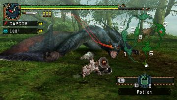 Immagine -4 del gioco Monster Hunter Freedom Unite per PlayStation PSP