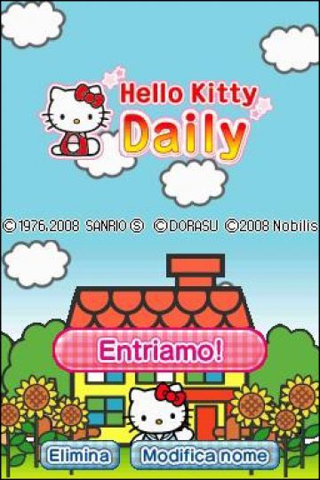 Immagine -3 del gioco Hello Kitty Daily per Nintendo DS