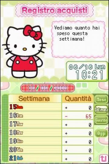 Immagine -14 del gioco Hello Kitty Daily per Nintendo DS