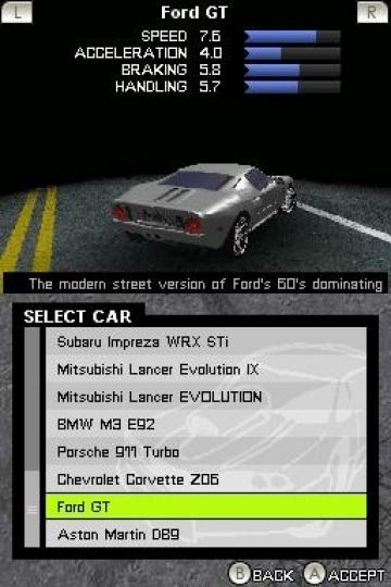 Immagine -6 del gioco Need for Speed ProStreet per Nintendo DS