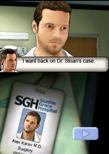 Immagine -17 del gioco Grey's Anatomy per Nintendo DS
