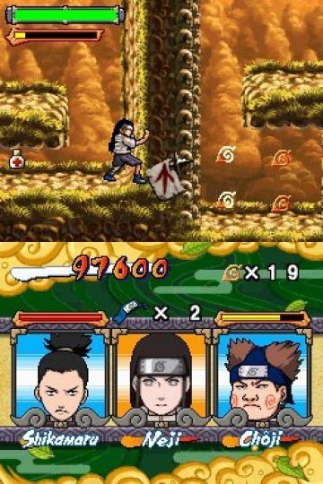 Immagine -11 del gioco Naruto: Ninja Council 2 - European Version per Nintendo DS