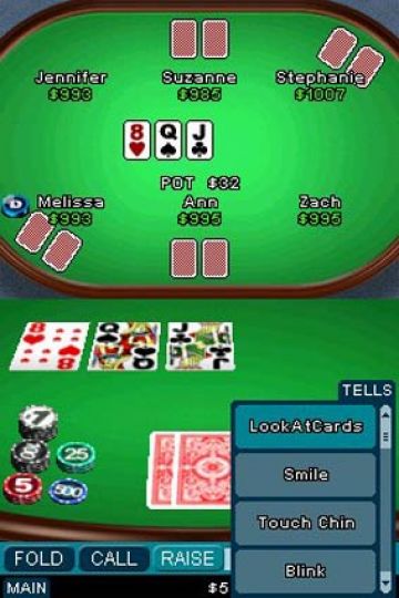 Immagine -5 del gioco Texas Hold 'Em Poker Pack per Nintendo DS