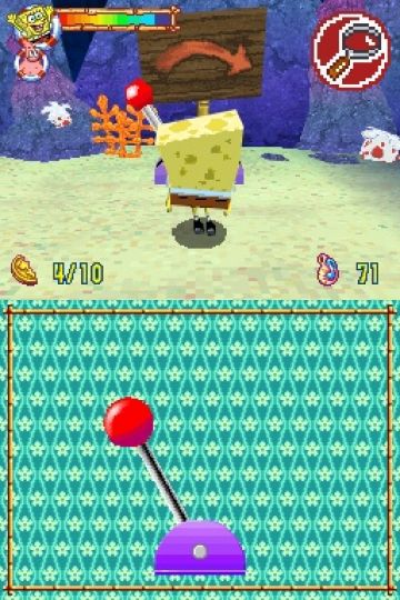 Immagine -4 del gioco SpongeBob: Atlantis Squarepantis per Nintendo DS