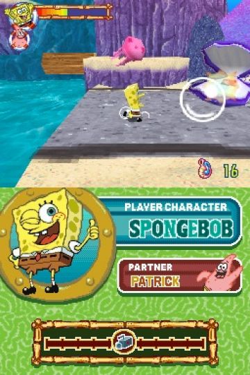 Immagine -14 del gioco SpongeBob: Atlantis Squarepantis per Nintendo DS