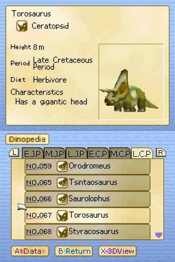 Immagine -17 del gioco Fossil League: Dino Tournament Championship per Nintendo DS