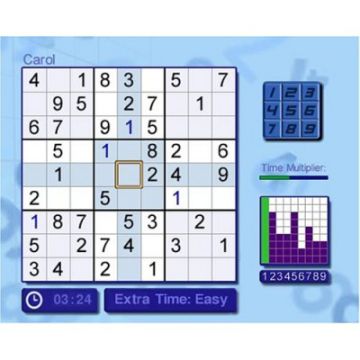 Immagine -5 del gioco Carol Vorderman's Sudoku per PlayStation PSP