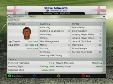 Immagine -5 del gioco Football Manager 2008 per Xbox 360